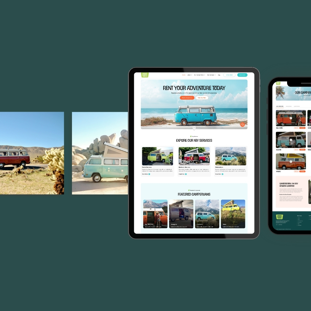 Vintage Surfari website by Lightning Labs.